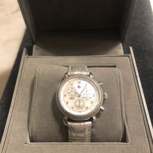 Michele Watch Diamond bezel